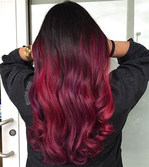 31 Best Red Ombre Hair Color Ideas - StayGlam