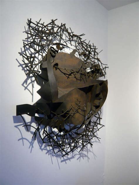 Abstract Metal Sculpture at 1stdibs