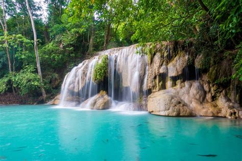 Erawan National Park Thailand Map