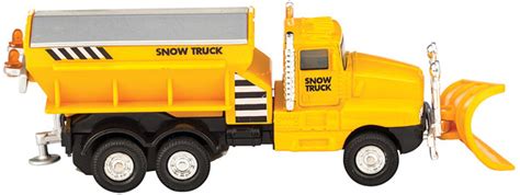 Die Cast Snow Plow Truck. - Toy Sense