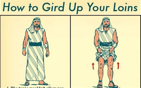 A Manly Biblical Skill: How to Gird Up Your Loins in 6 Easy Steps