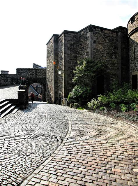 Castle Rock Edinburgh Castle Scotland Photograph by Chuck Kuhn | Fine ...