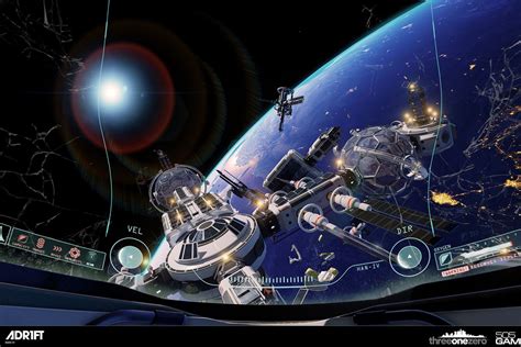 Adrift is a VR survival game in space where your enemy is time - The Verge