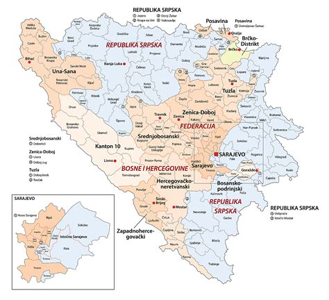 Bosnia and Herzegovina Maps & Facts - World Atlas