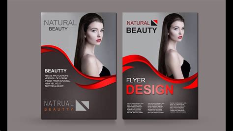 How To Design A Creative Flyer For Advertisement Photoshop Tutorial | My XXX Hot Girl