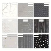 Decorative Folders A4 Size Black White Color Gradient - Temu Australia