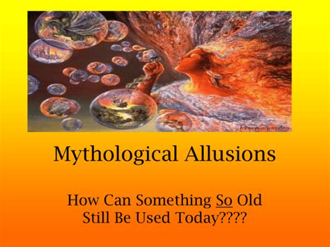 Mythological Allusions