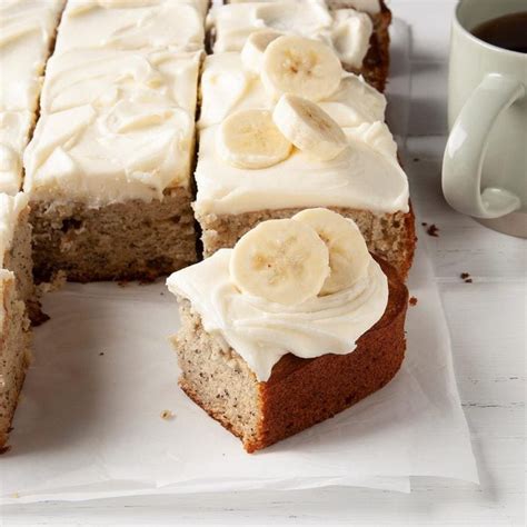 Banana Cake with Cream Cheese Frosting Recipe: How to Make It