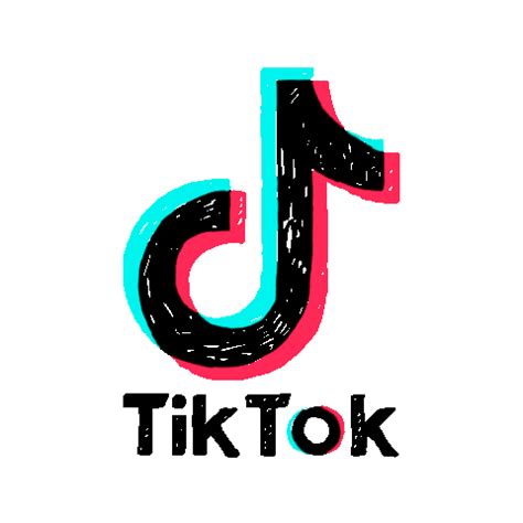 the logo for tiktok, an electronic device that is designed to look like ...