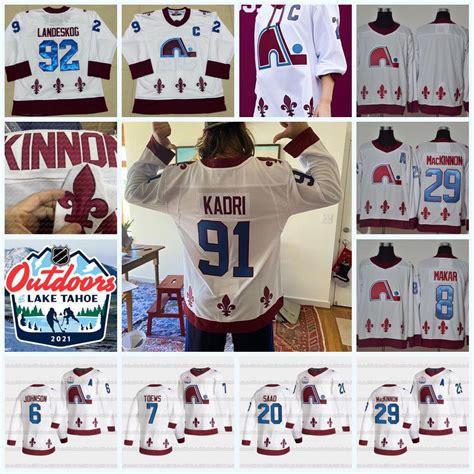 Shop Hockey Jerseys Online, Ian Cole Colorado Avalanche 2021 Outdoors ...