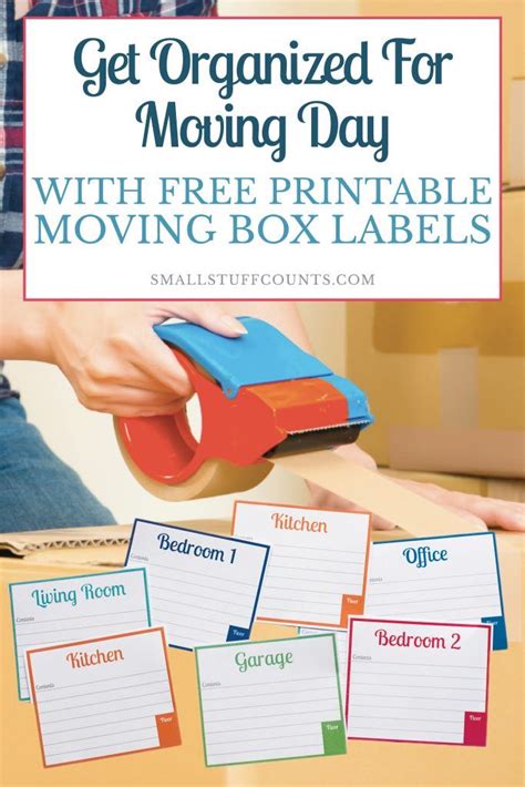 Free Printable Labels For Moving Boxes | Moving box labels, Moving boxes, Labels printables free