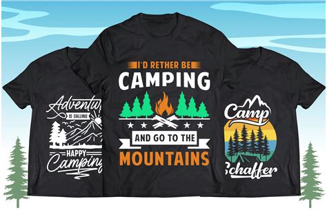 Camping T Shirt Design ( Camping Lover ) Graphic by amazinart · Creative Fabrica