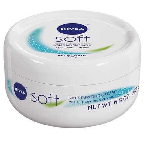 Nivea Soft Moisturizing Crème Body, Face And Hand Cream Scented - 6.8oz : Target