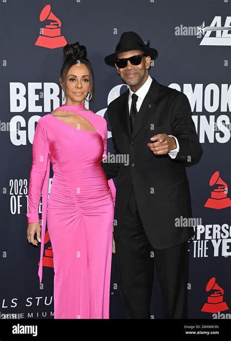 Los Angeles, USA. 03rd Feb, 2023. Jimmy Jam & wife Lisa Padilla at the MusiCares 2023 Persons of ...