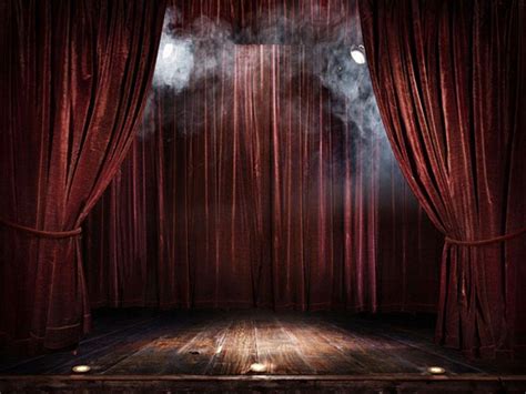 Theatre Curtains Background