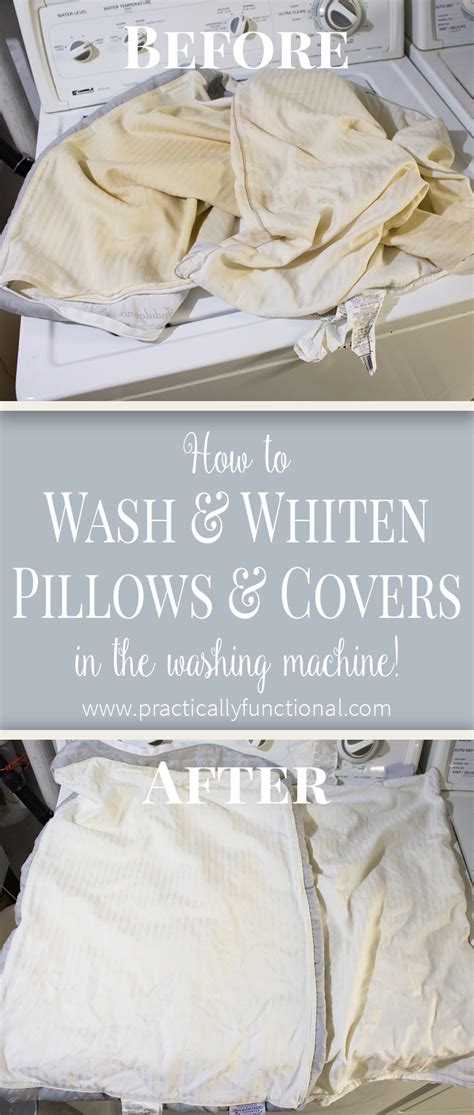 How To Wash Pillows In The Washing Machine!