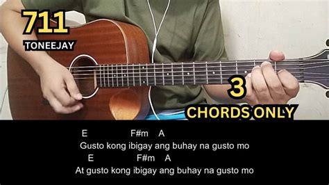 711 - Toneejay | Guitar Tutorial | Guitar Chords Chords - Chordify