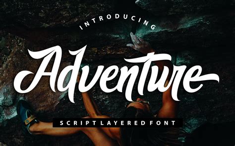 Adventure Script Font by KtwoP · Creative Fabrica | Adventure fonts, Free fonts online, Adventure