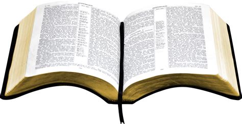 open bible PNG transparent image download, size: 2173x1118px