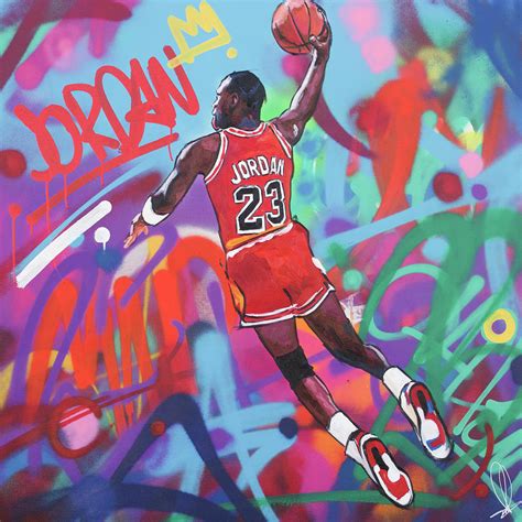 Michael Jordan II Painting by Richard Day - Fine Art America