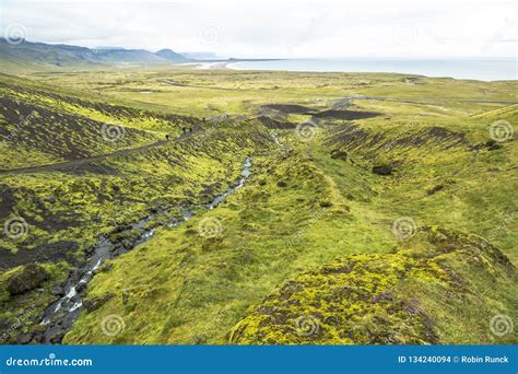 Raudfeldsgja Ravine, Impressive Landscape of Snaefellsnes, Iceland Stock Photo - Image of ...