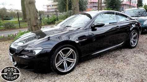 BMW M6 Sport Coupe 5.0 V10 Black with Carbon Fibre & Black Leather ...