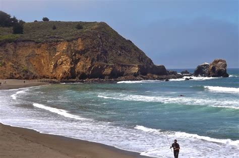 Rockaway Beach in Pacifica, CA.