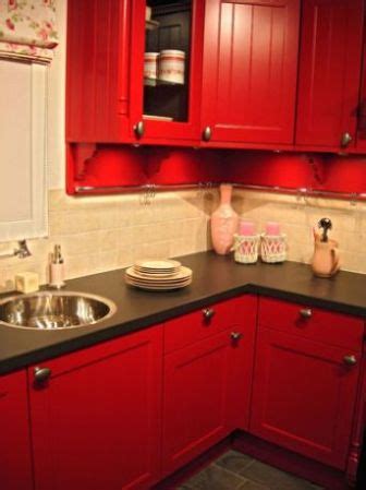 Cabinets for Kitchen: Pictures of Red Kitchen Cabinets