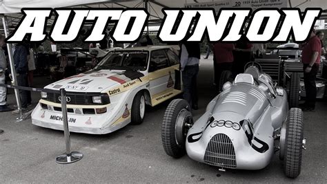 1939 Auto Union Type D - start-up and revving (Goodwood 2015) - YouTube