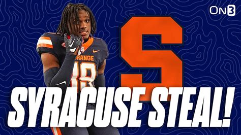 King Joseph Edwards COMMITS to Syracuse! | Edge Chooses Orange over ...