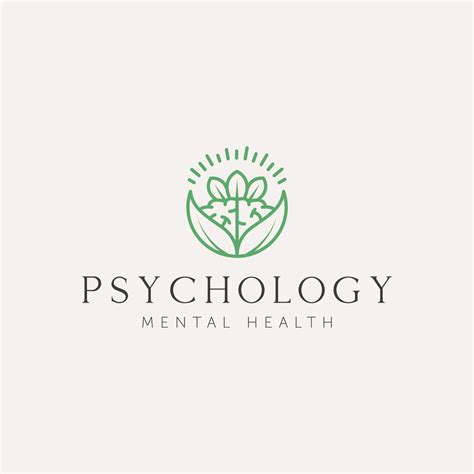 psychology mental health line art logo design 7153703 Vector Art at Vecteezy