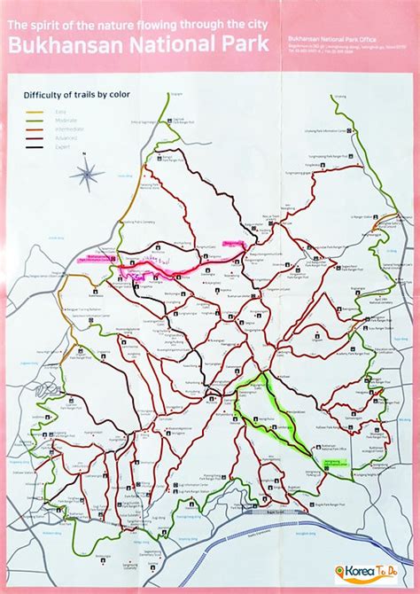 Bukhansan National Park, Trail Map & How to Go | KoreaToDo