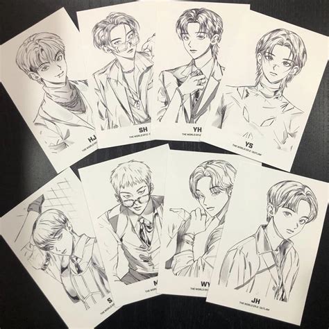 Ateez The World Movement Outlaw PC full set OT8... - Depop