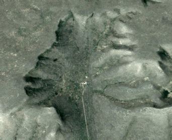 Badlands Guardian Alberta, Canada. Image detail, Google Earth, 2012 ...