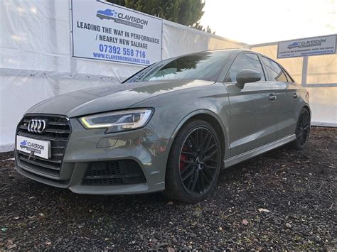 2019/69 AUDI S3 SALOON BLACK EDITION 2.0 TFSI QUATTRO - Claverdon Salvage & Parts Ltd