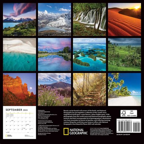 National Geographic 2023 Wall Calendar - Printable Calendar 2023