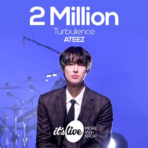 231230 It's Live on Twitter: ATEEZ - 'Turbulence' Over 2 Million Views 🎉 : r/ATEEZ