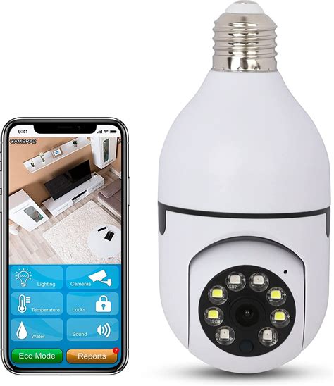 Keilini Light Bulb Security Camera, Keilani Light Bulb Security Camera, Keilini Security Camera ...