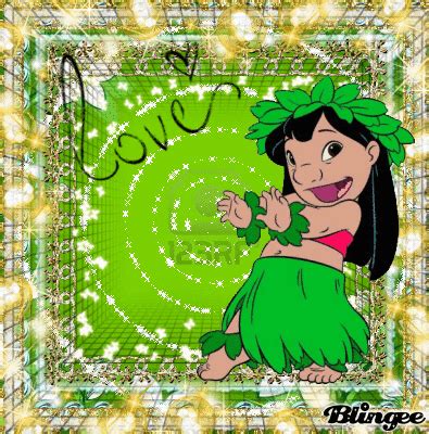 Hula Dancing Lilo Picture #110455724 | Blingee.com