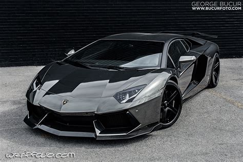 Black Chrome Aventador wrap | Wrapfolio