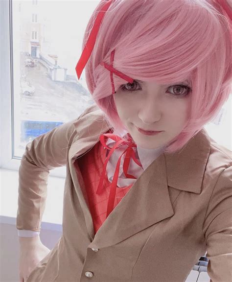 My Natsuki cosplay : r/DDLC