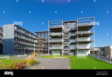 modern school building exterior in zwolle, netherlands Stock Photo - Alamy