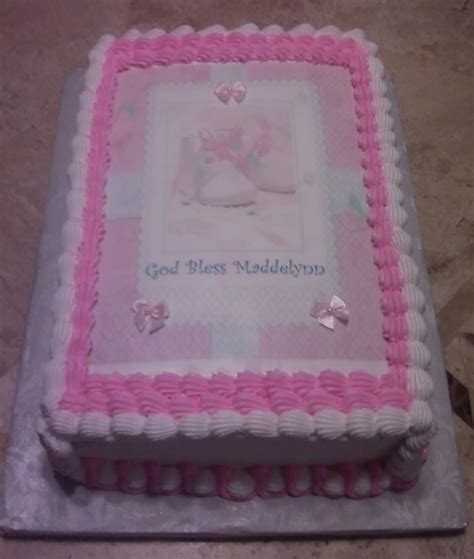 Baptism Cake - CakeCentral.com