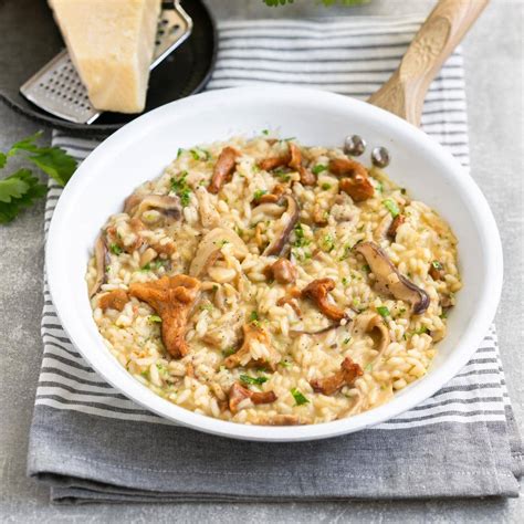 Wild Mushroom Risotto - The Petite Cook dinner™ - in2.wales