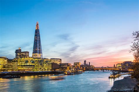 Sunset views of The Shard from Tower Bridge, London | WT Journal