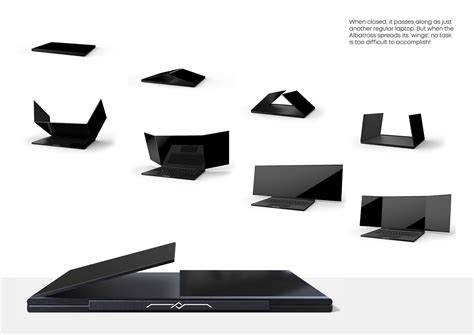 ALBATROSS Concept Folding Display Laptop on Behance