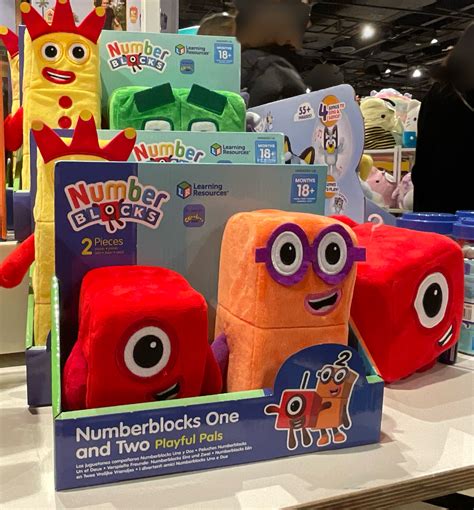 I stumbled between these numberblocks plushies in selfridges, birmingham | Fandom