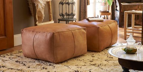 Moroccan Poufs & Ottomans – Casablanca Market