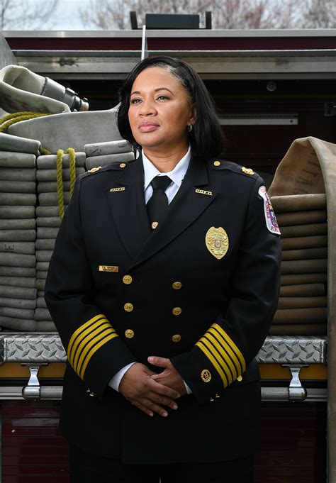 Prince GeorgeÕs County Fire Department Chief Tiffany Green – Photos by Will Newton