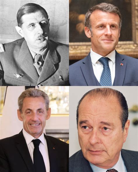 List Of The 8 Most Recent French Presidents